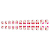 24pcs/Set Press On Nails C268