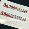 24pcs/Set Press On Nails KX-100274