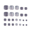 Press On Toe nails Set 24pcs/set XNT010-1