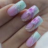 24pcs/Set Press On Nails BKS2252