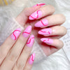 24pcs/Set Press On Nails XNPH1009