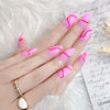 24pcs/Set Press On Nails XNPH1009
