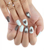 24pcs/Set Press On Nails XNPH1222