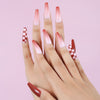 24pcs/Set Press On Nails XNPH983