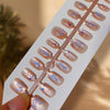24pcs/Set Press On Nails TA-013