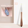 Stained Pen Halo Dye Painting Gradient Round Head French Special Phototherapy Pen