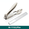 Nail Clippers Stainless Steel Anti Splash Fingernail Cutter Manicure Tools Bionics Design Nail Trimmer Pedicure Scissor
