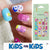 Mini Press On Nails For Kids 24 Pcs KPN2-11