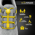 Elastic Shoelaces Round Locking No Tie Shoe Laces