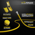 Elastic Shoelaces Round Locking No Tie Shoe Laces