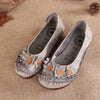 genuine leather plus-size women's single shoes