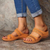Sandals with arch support women's Wedge Comfortable platform Slippers