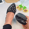 vanccyCasual Comfort Dressy Flats For Wedding Bling Sparkly Bridal Shoes CF207