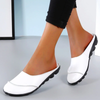 Vanccy Slippers Wear Leather Soft Soles And Comfortable Flat Shoes