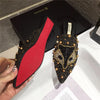 Comfortable And Fashionable Pointed Versatile Flat Slippers