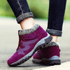 Vanccy Snowy Villia Leather Ankle Boots