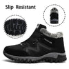 Vanccy Snowy Villia Leather Ankle Boots