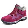 Vanccy Snowy Villia Leather Ankle Boots