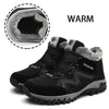 Vanccy Snowy Villia Leather Ankle Boots