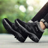 Vanccy Snowy Villia Leather Ankle Boots
