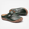Vanccy Comfortable Retro Backless Casual Sandals