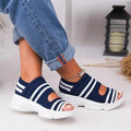 Vanccy Casual Women Breathable Wedge Comfy Sandals