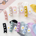 ( 10 pairs ) Vanccy Pearl Ins Transparent Crystal Socks