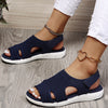 New Summer Women Sandals Sexy Shoes Crystal Casual Woman Flats Buckle Strap Ladies Fashion Beach Shoe Big Size
