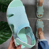 New Summer Women Sandals Sexy Shoes Crystal Casual Woman Flats Buckle Strap Ladies Fashion Beach Shoe Big Size