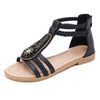 Vanccy Summer Bohemia Sandals for Women Beach Shoes