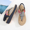 Summer Fashion Rhinestone Decoration Simple and Comfortable Casual Buckle Woman Sandals