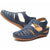 Vanccy - Soft PU Leather Closed Toe Vintage Anti-Slip Sandals