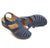 Vanccy - Soft PU Leather Closed Toe Vintage Anti-Slip Sandals