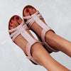 Vanccy slope heel women sandals summer new national style