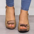 Woman Sandals Retro Wedges Summer Wedge Sandals Female Casual Sewing Women Shoes Comfortable Ladies Sandalias