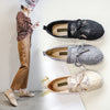 Fashion flat wedding shoes Rhinestone Flat Bling diamonds bridal shoes silver Beach Bohemian shoes