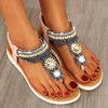 Vanccy Bohemia Women Ladies Fashion Flat Sandals