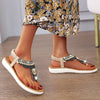 Vanccy Bohemia Women Ladies Fashion Flat Sandals