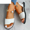 New Summer Women Beaded Pearly Sandals Slippers Shoes Ladies Flats Sandals Flip Flop Casual Flat Slingback Sandals Shoes