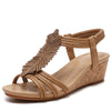 VanccyCasual Wedge Gladiator Sandals