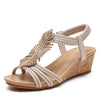 VanccyCasual Wedge Gladiator Sandals