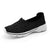 Soft Sole Flat Stretch Casual Shoes Mesh Woven Flat Nurse Walking Sneakers Knit Slip on Loafer Shoes