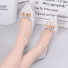 vanccyCasual Comfort Dressy Flats For Wedding Bling Sparkly Bridal Shoes