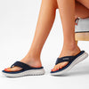 Vanccy Women Flip Flop Slides Comfortable T- Strap Slippers