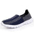 Trend Soft Breathable Casual Shoes Mesh Woven Flat Nurse Walking Sneakers Knit Slip on Loafer Shoes