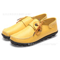 Vanccy Flat Beef Tendon Low Top Casual Shoes