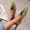 Comfortable And Fashionable Pointed Versatile Flat Slippers