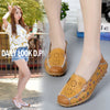 Vanccy Flowers Hollowed Out Casual Shoes