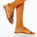 Vanccy Soft Sole Casual Elastic Fashion Sandals