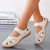 Vanccy Split Casual Loafers Closed Toe  Comfortable Walking  Sandals
